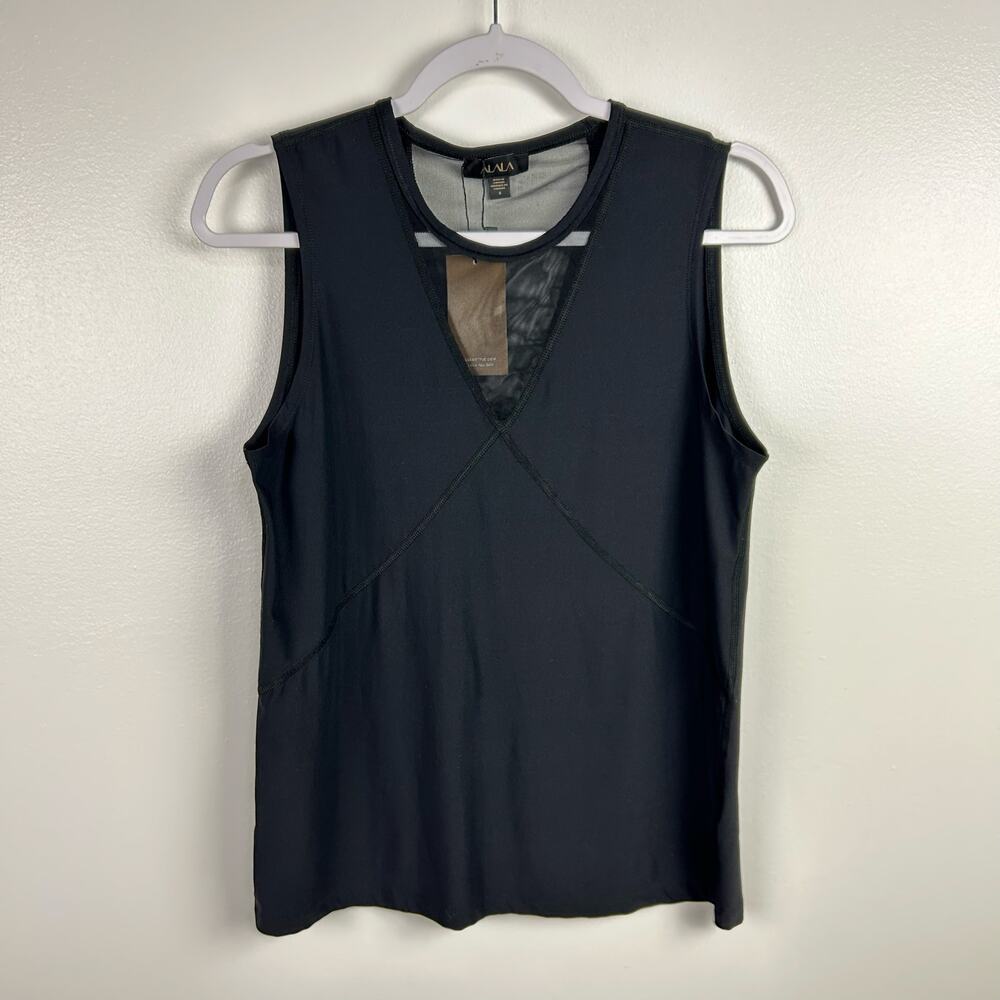 NEW Alala Black Flyweight Tank Top Women’s Athletic Wear Activewear Size Small